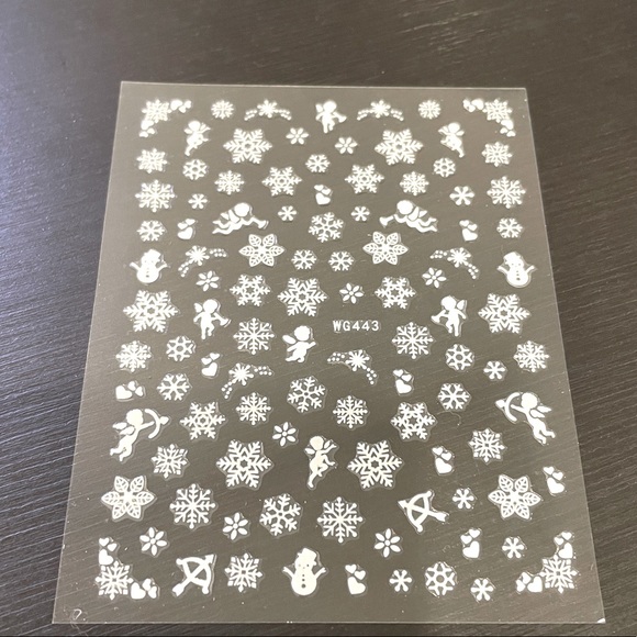 3pc Christmas nail stickers - Picture 3 of 4